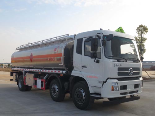 東風(fēng)天錦小三軸鋁合金油罐車圖片 東風(fēng)天錦小三軸鋁合金油罐車圖片