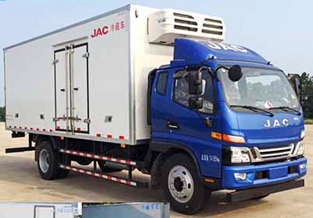 國五江淮駿鈴一排半6.2米冷藏車