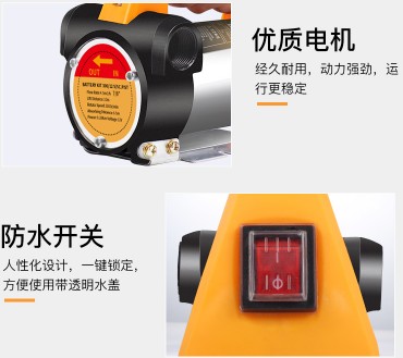 小型電動(dòng)抽油泵圖片