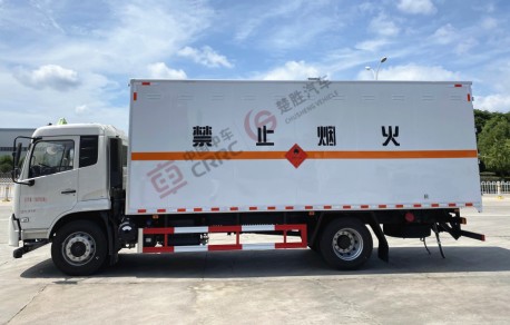 國六東風天錦6.2米/6.6米/6.8米易燃氣體廂式運輸車_湖北楚勝汽車