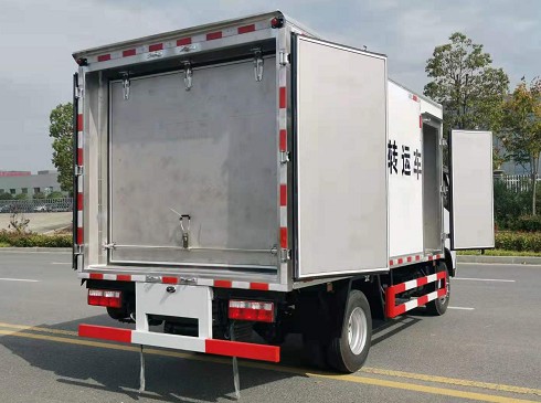 國六東風藍牌醫(yī)療廢物轉運車圖片 國六東風藍牌醫(yī)療廢物轉運車圖片