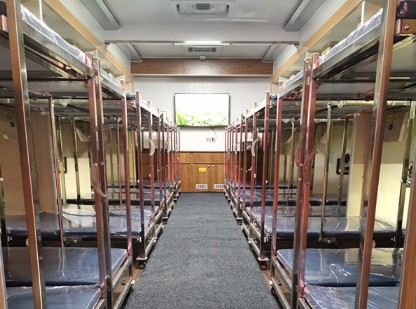 重汽豪沃28人消防宿營車 重汽豪沃28人消防宿營車