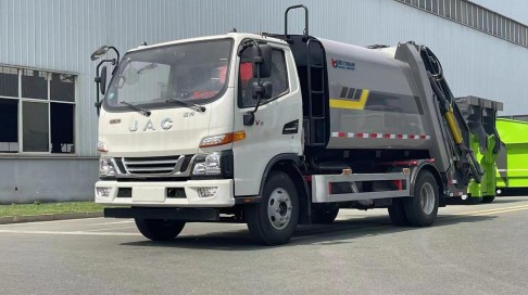 10.5方江淮駿鈴V7壓縮垃圾車_凱力風(fēng)牌KLF5120ZYSH6型壓縮式垃圾車